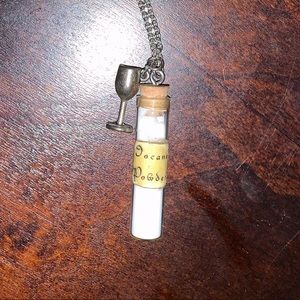 PRINCESS BRIDE Iocane Powder charm necklace